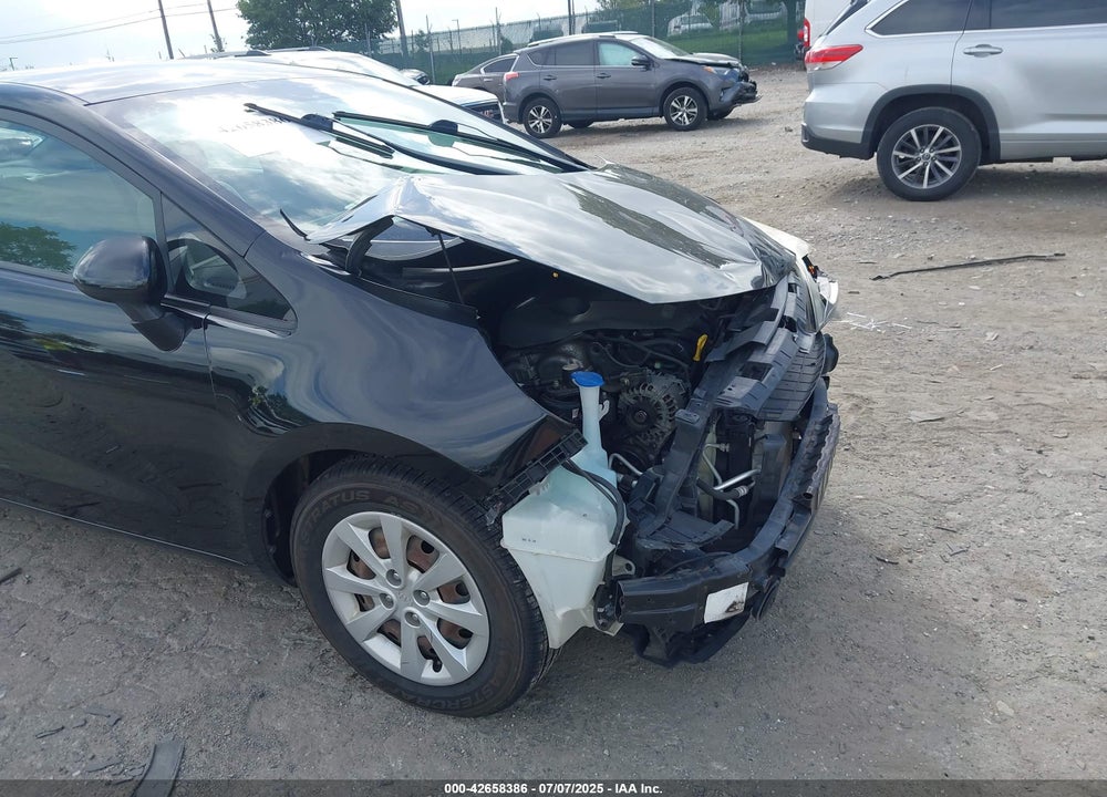 2013 KIA RIO LX VIN: KNADM4A31D6311278