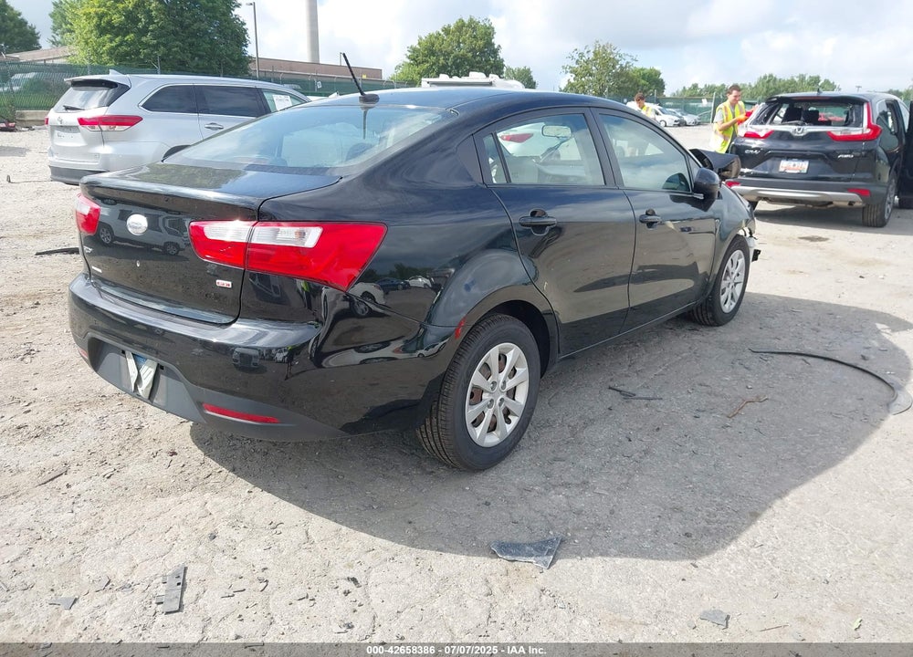 2013 KIA RIO LX VIN: KNADM4A31D6311278