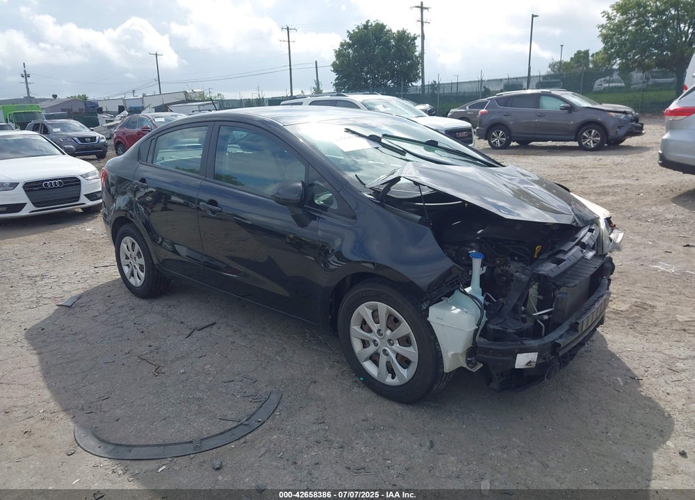 2013 KIA RIO LX VIN: KNADM4A31D6311278