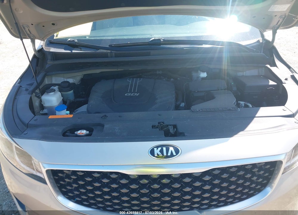 2016 KIA SEDONA VIN: KNDMC5C14G6138433