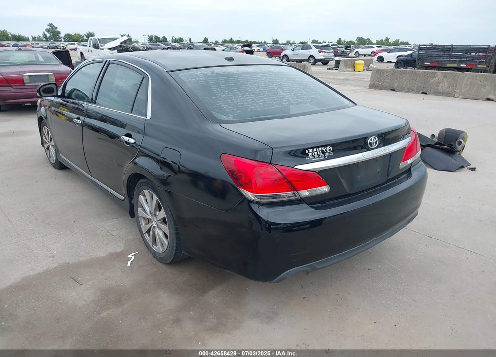 2011 TOYOTA AVALON VIN: 4T1BK3DB3BU416292
