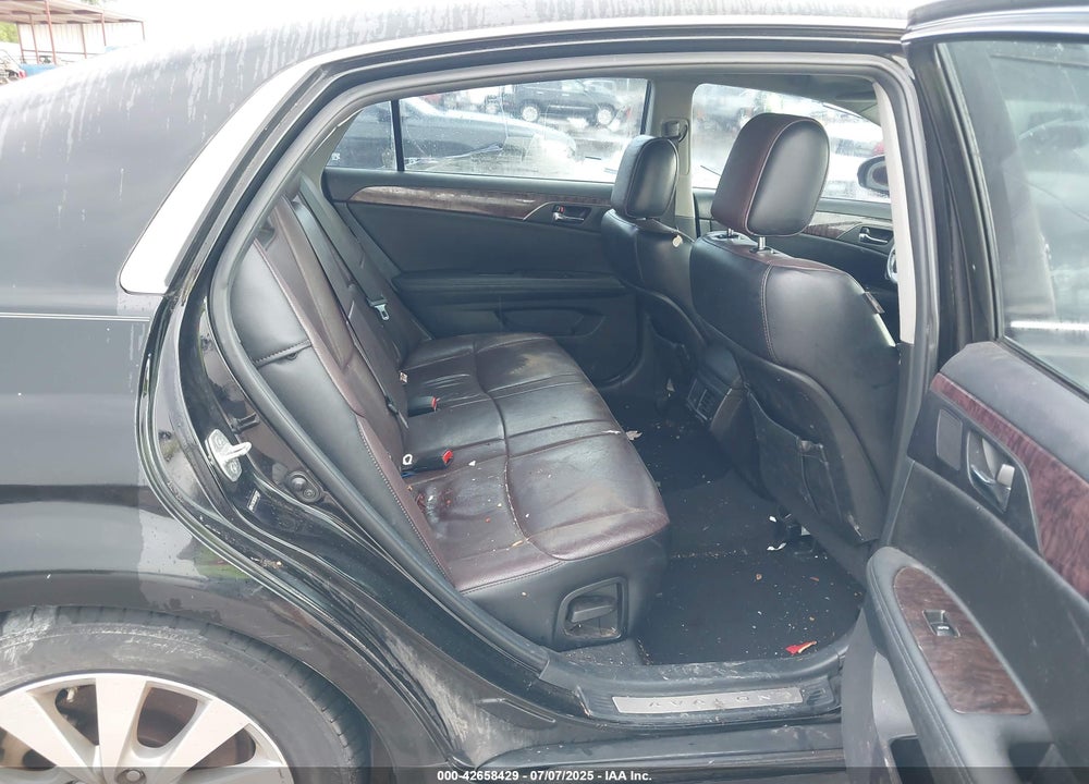 2011 TOYOTA AVALON VIN: 4T1BK3DB3BU416292