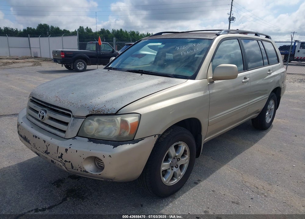 2005 TOYOTA HIGHLANDER V6 VIN: JTEGP21A050073028