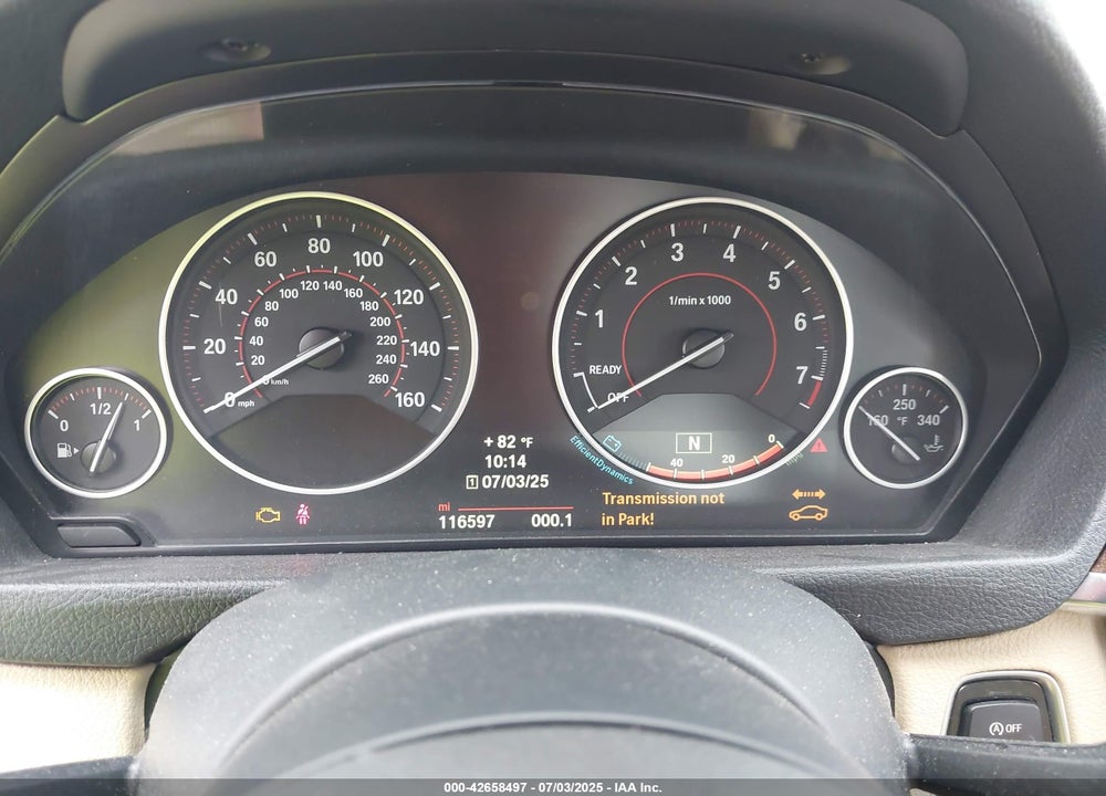 2014 BMW 3 SERIES VIN: WBA3A5C57EF605794