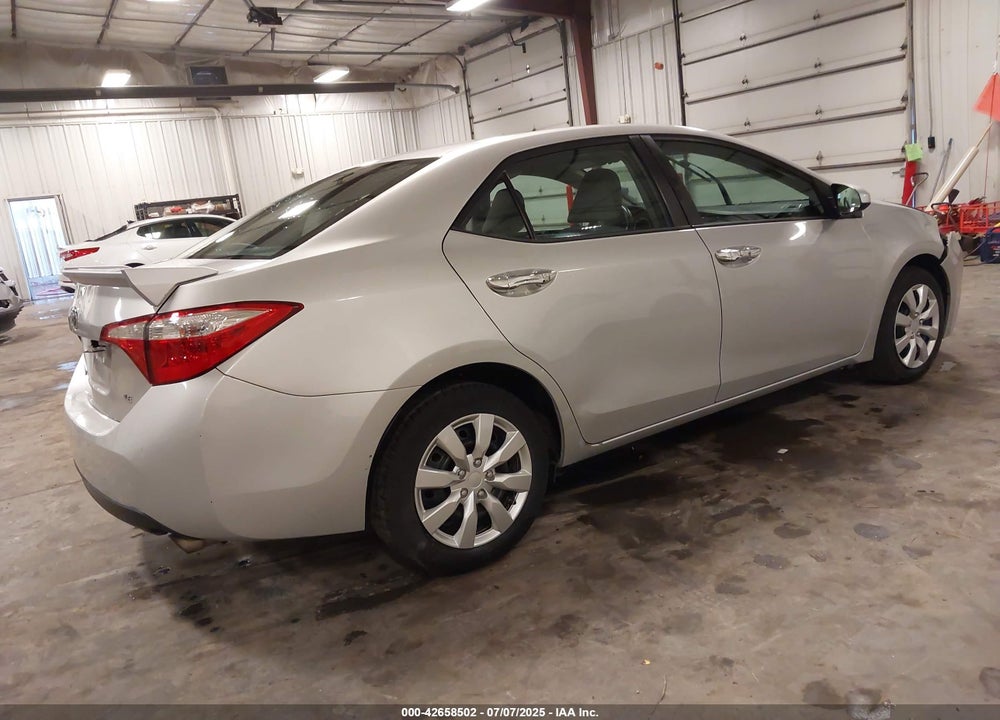 2015 TOYOTA COROLLA VIN: 5YFBURHE6FP265697