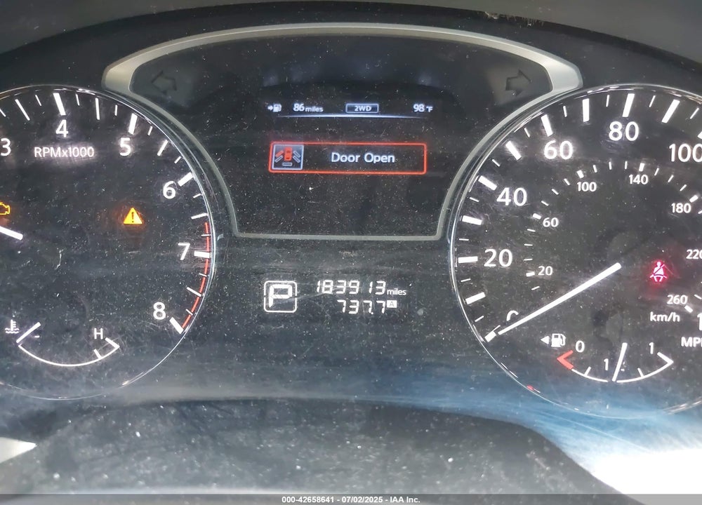 2013 NISSAN PATHFINDER VIN: 5N1AR2MM9DC661478