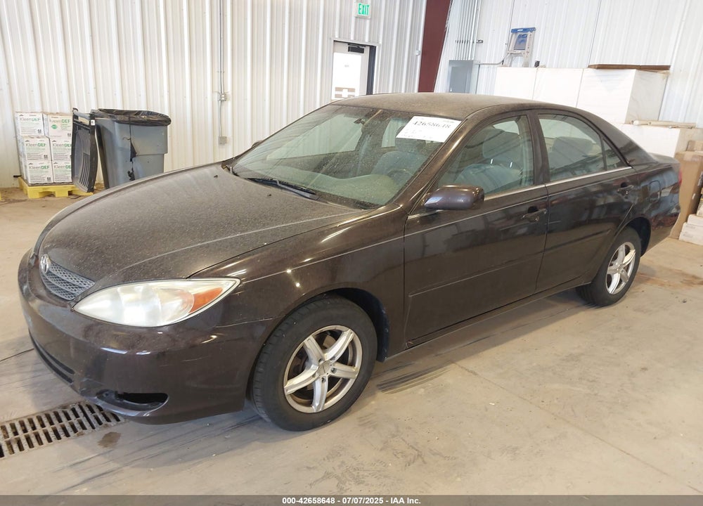2002 TOYOTA CAMRY LE VIN: JTDBE32K220002684
