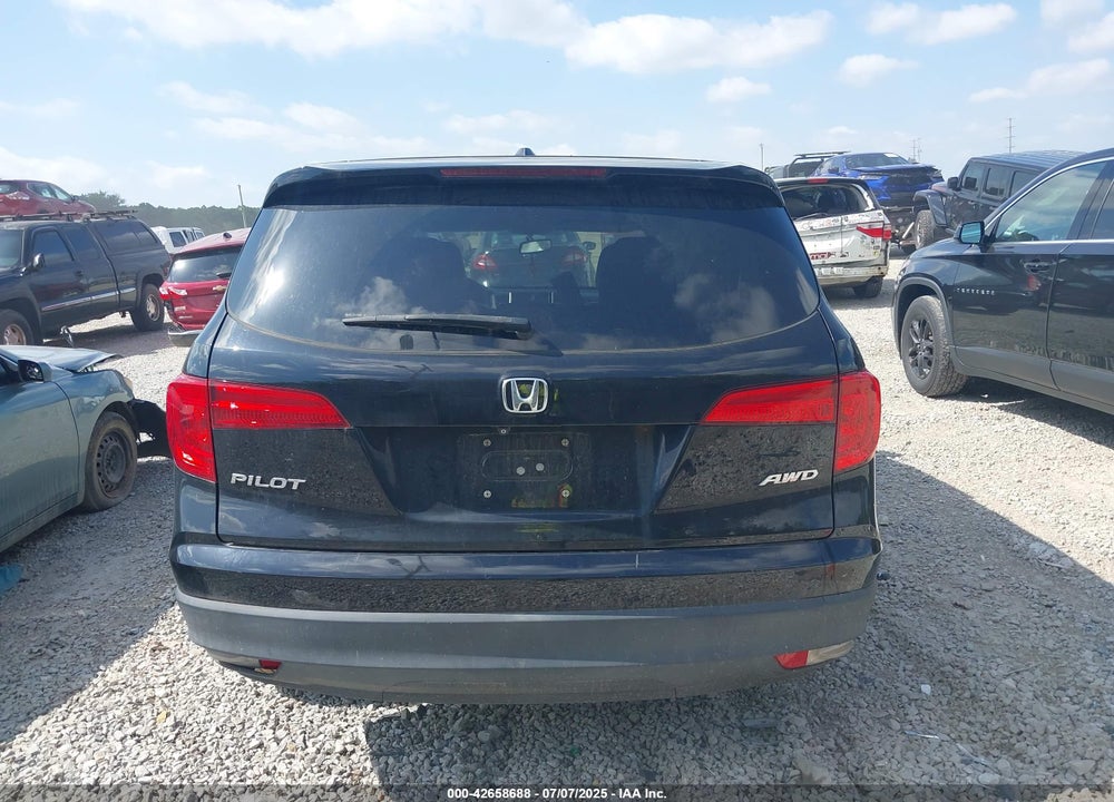 2017 HONDA PILOT VIN: 5FNYF6H50HB083964