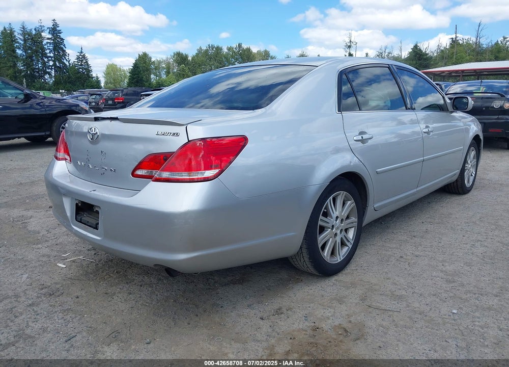2007 TOYOTA AVALON LIMITED VIN: 4T1BK36B07U251581