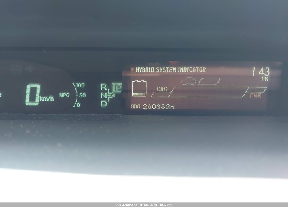 2013 TOYOTA PRIUS VIN: JTDKN3DU0D5575913