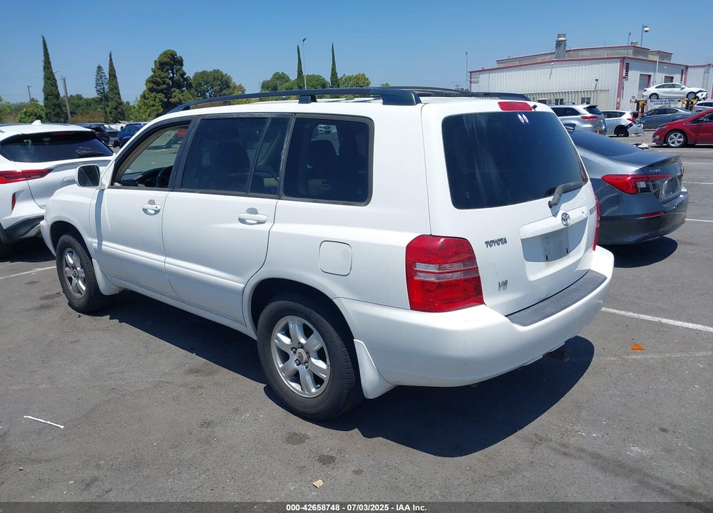 2003 TOYOTA HIGHLANDER V6 VIN: JTEGF21A330121055