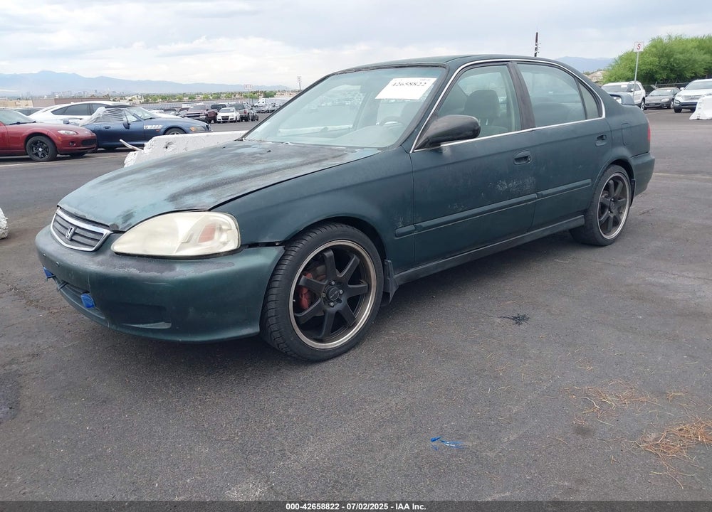 2000 HONDA CIVIC VALUE PACKAGE VIN: 2HGEJ6614YH568363