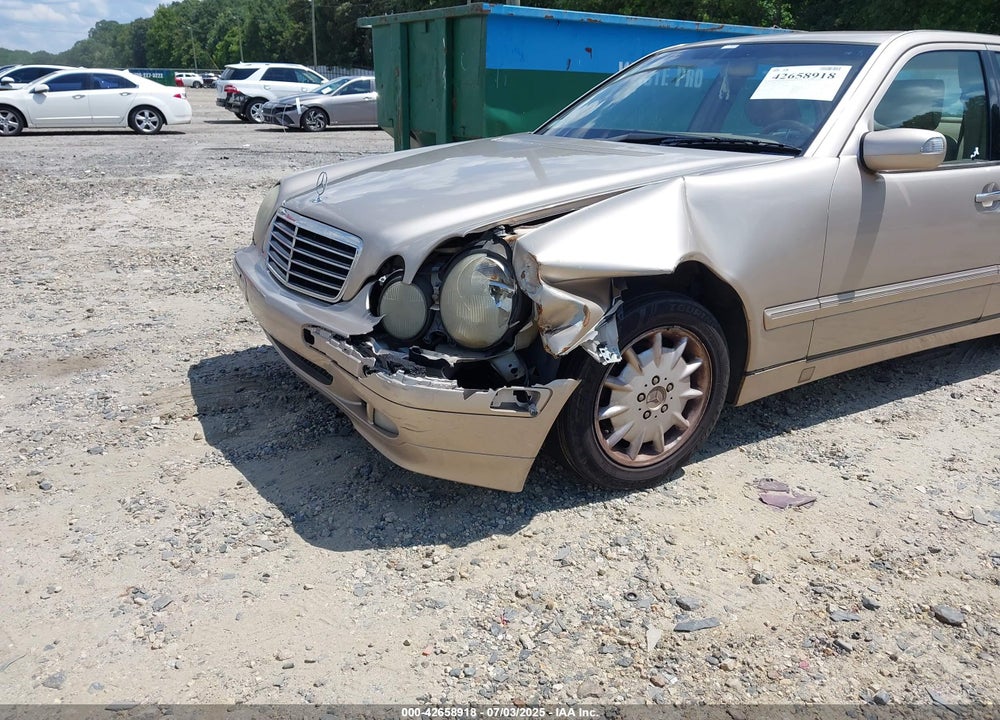 2001 MERCEDES-BENZ E 320 VIN: WDBJF65J81B231675