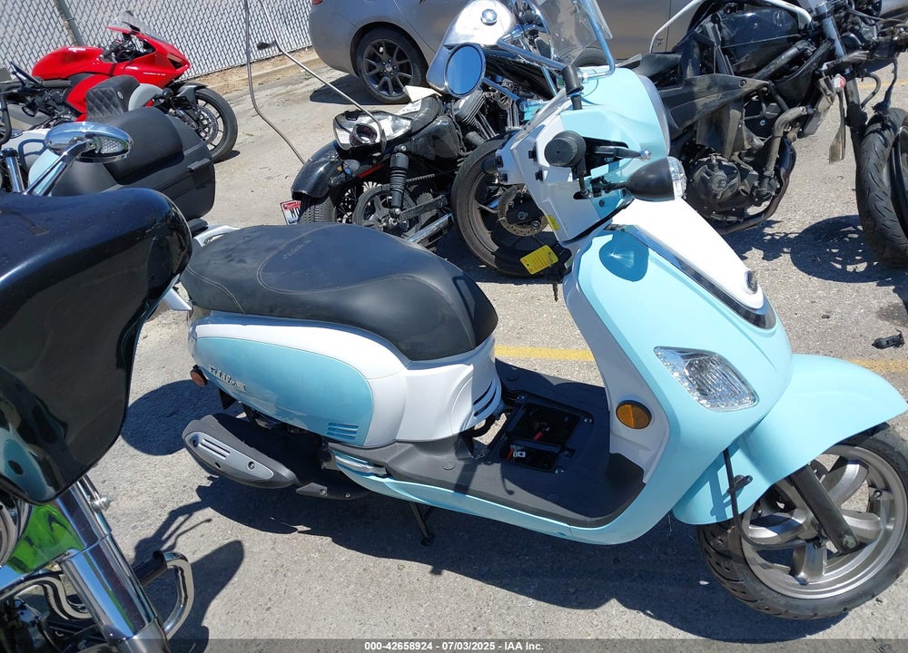 2018 SYM SCOOTER VIN: RFGBS1LEXJXXA3090