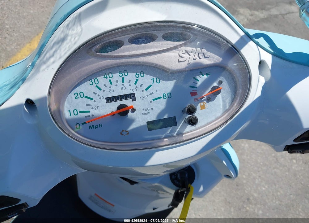 2018 SYM SCOOTER VIN: RFGBS1LEXJXXA3090