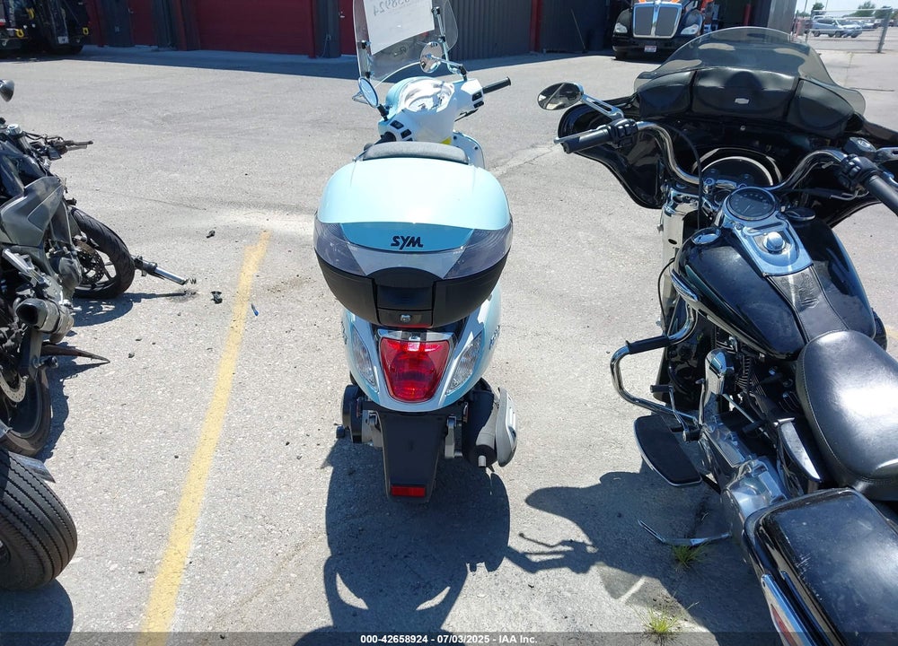 2018 SYM SCOOTER VIN: RFGBS1LEXJXXA3090