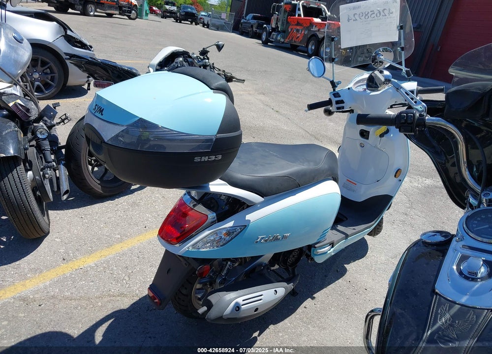 2018 SYM SCOOTER VIN: RFGBS1LEXJXXA3090