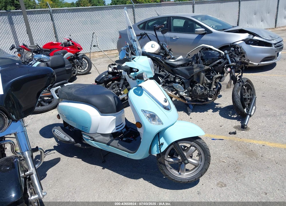 2018 SYM SCOOTER VIN: RFGBS1LEXJXXA3090