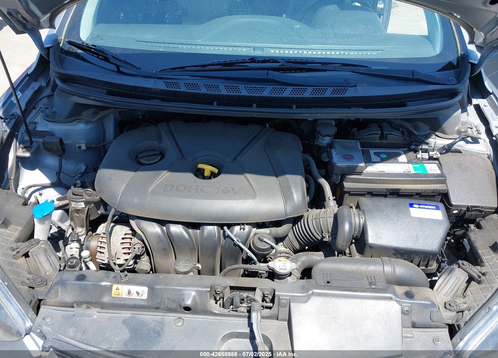 2013 HYUNDAI ELANTRA VIN: KMHDH6AE7DU006394