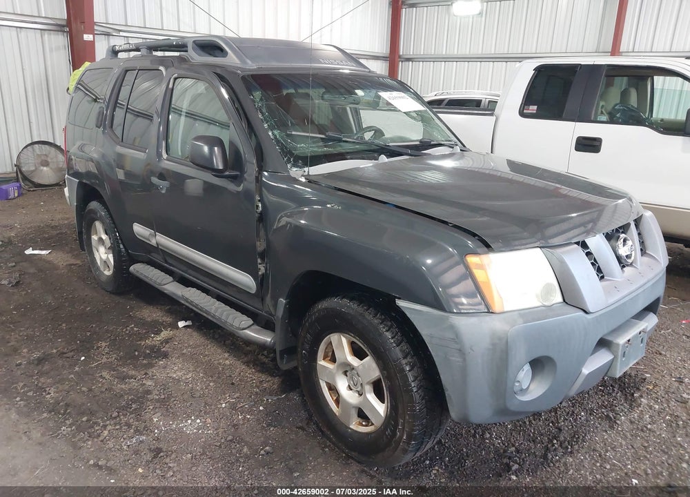 2005 NISSAN XTERRA S VIN: 5N1AN08W65C654646