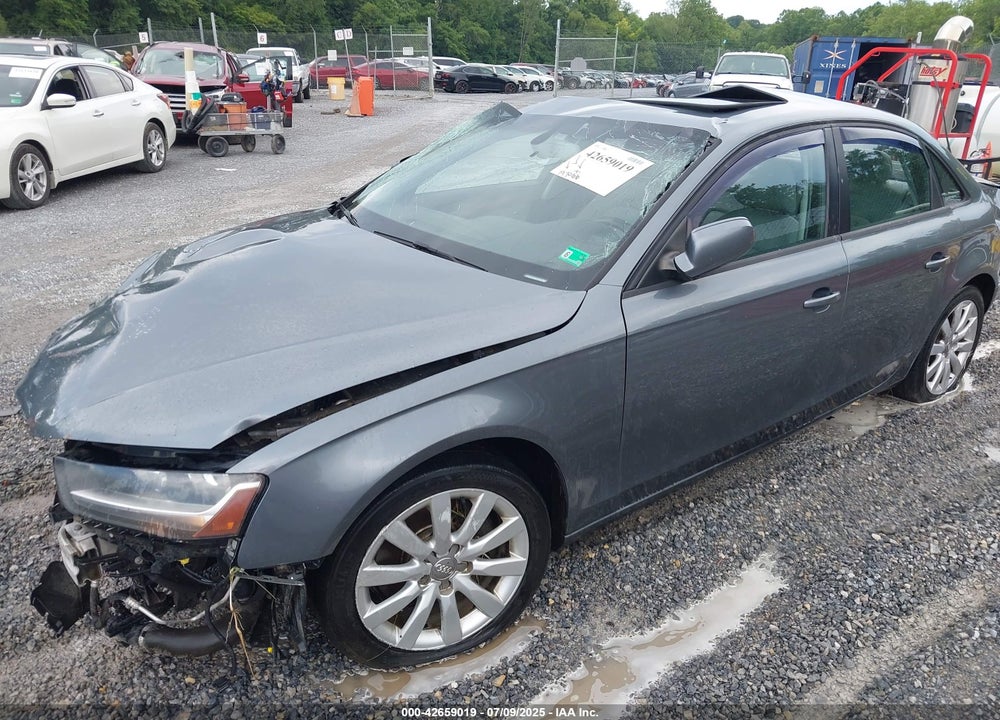 2013 AUDI A4 VIN: WAUBFAFL9DN009591