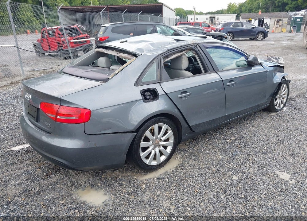 2013 AUDI A4 VIN: WAUBFAFL9DN009591