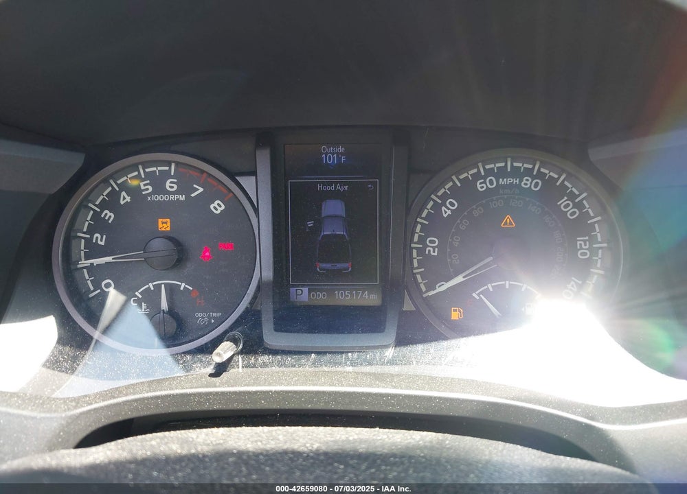 2019 TOYOTA TACOMA VIN: 3TMCZ5AN7KM195380