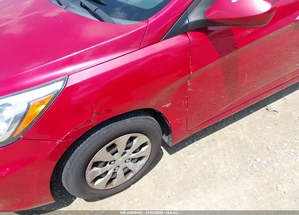 2015 HYUNDAI ACCENT VIN: KMHCT4AE6FU795316