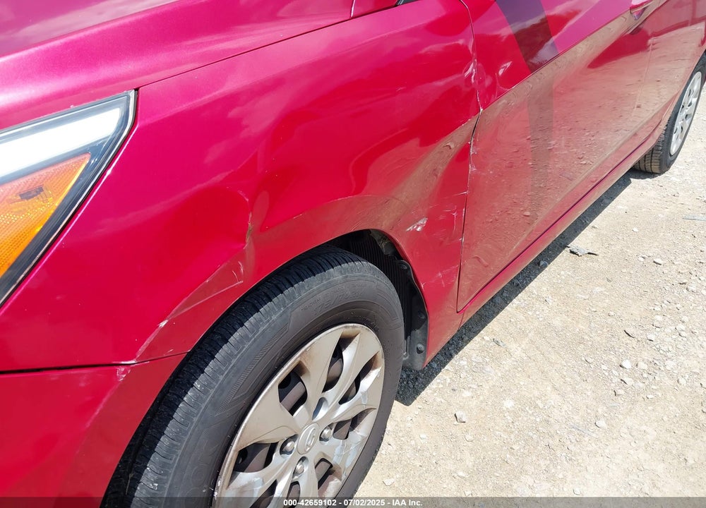 2015 HYUNDAI ACCENT VIN: KMHCT4AE6FU795316
