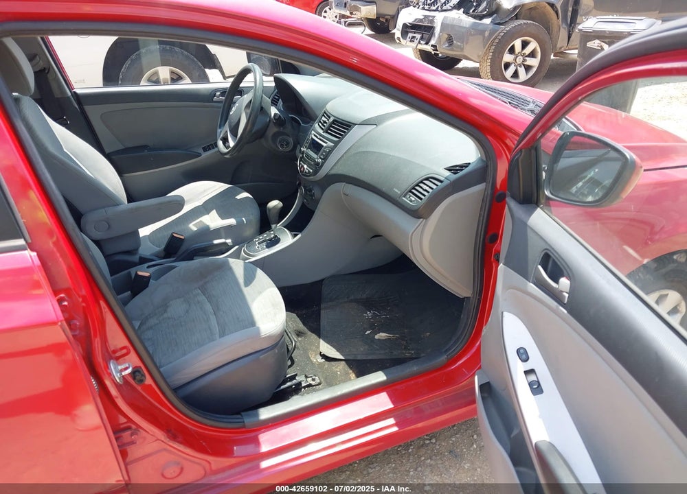2015 HYUNDAI ACCENT VIN: KMHCT4AE6FU795316
