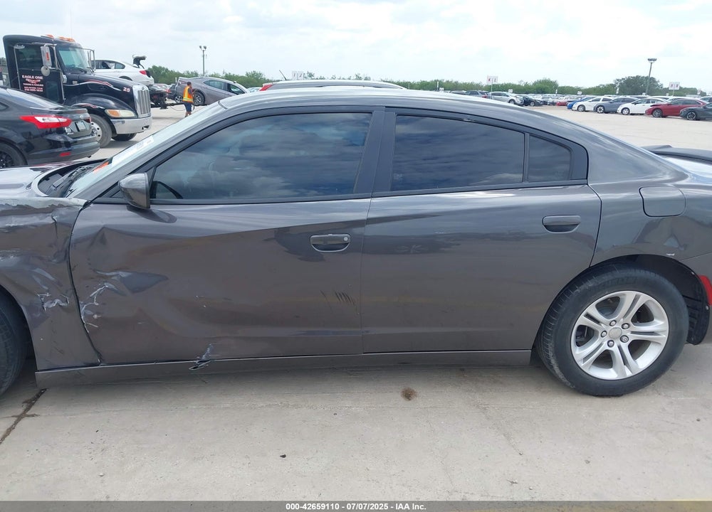 2019 DODGE CHARGER SXT RWD VIN: 2C3CDXBG7KH707734
