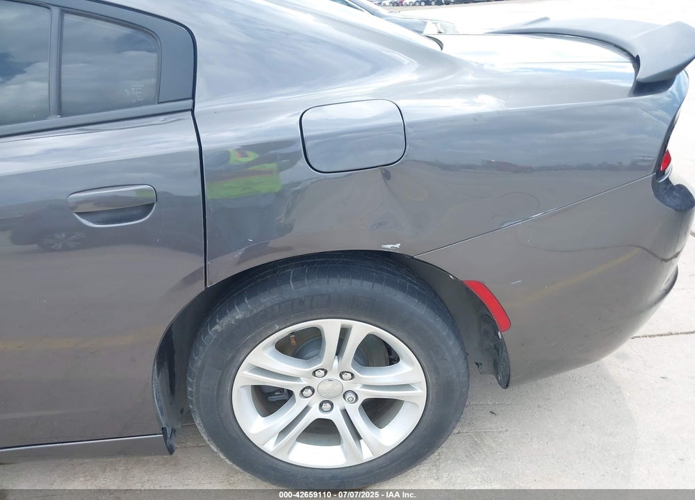 2019 DODGE CHARGER SXT RWD VIN: 2C3CDXBG7KH707734