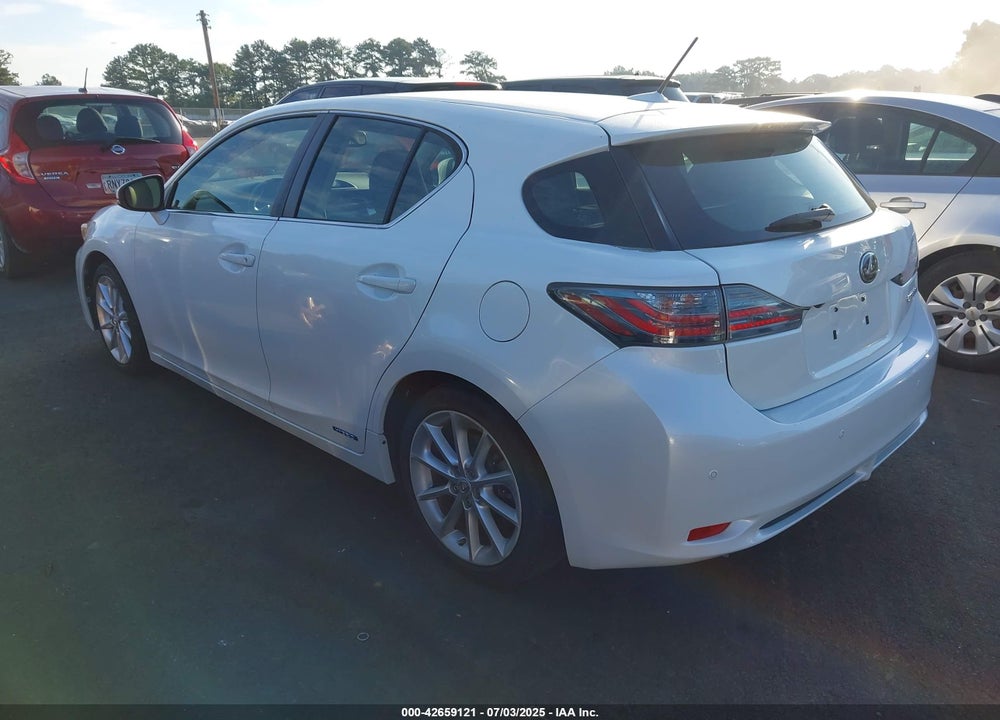 2013 LEXUS CT 200H VIN: JTHKD5BH3D2130375