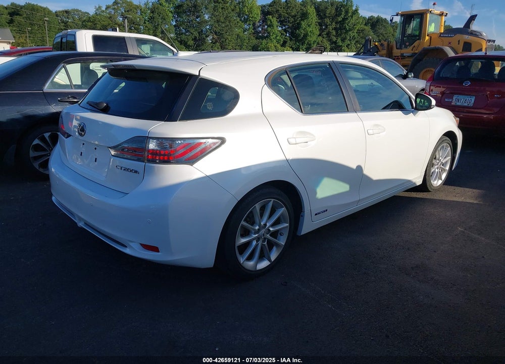 2013 LEXUS CT 200H VIN: JTHKD5BH3D2130375