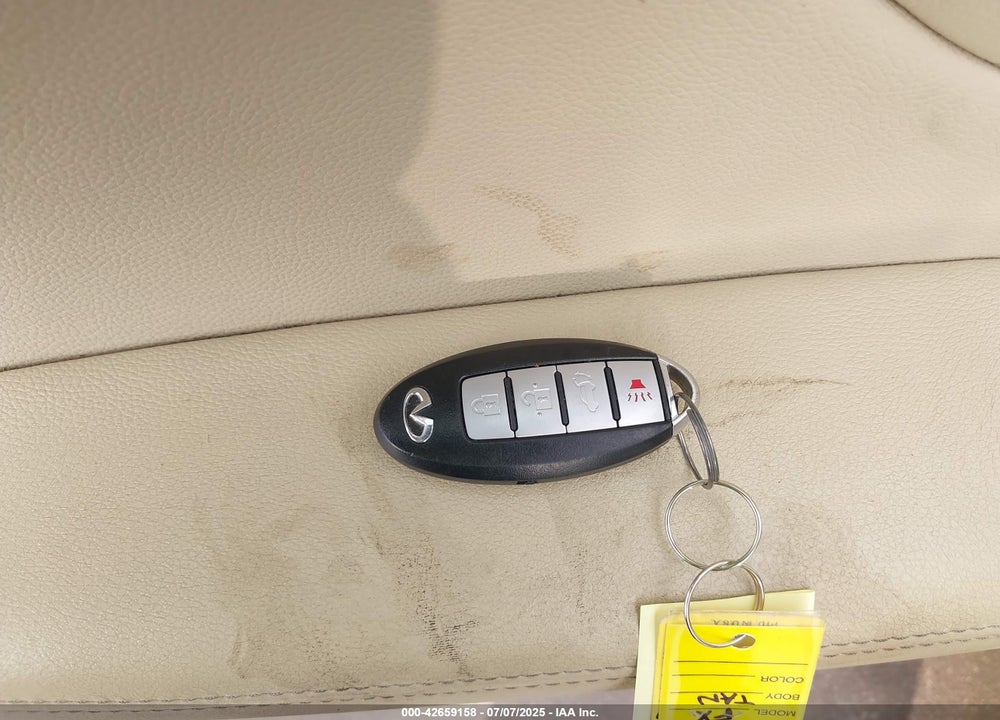 2011 INFINITI FX35 VIN: JN8AS1MU5BM710884
