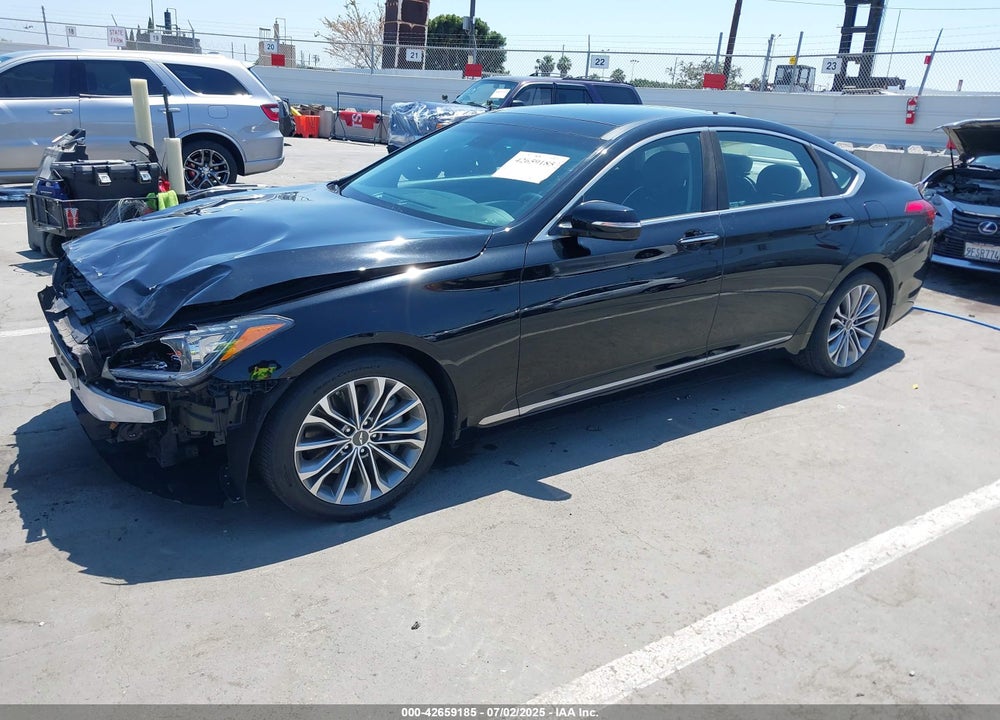 2015 HYUNDAI GENESIS VIN: KMHGN4JE4FU049362