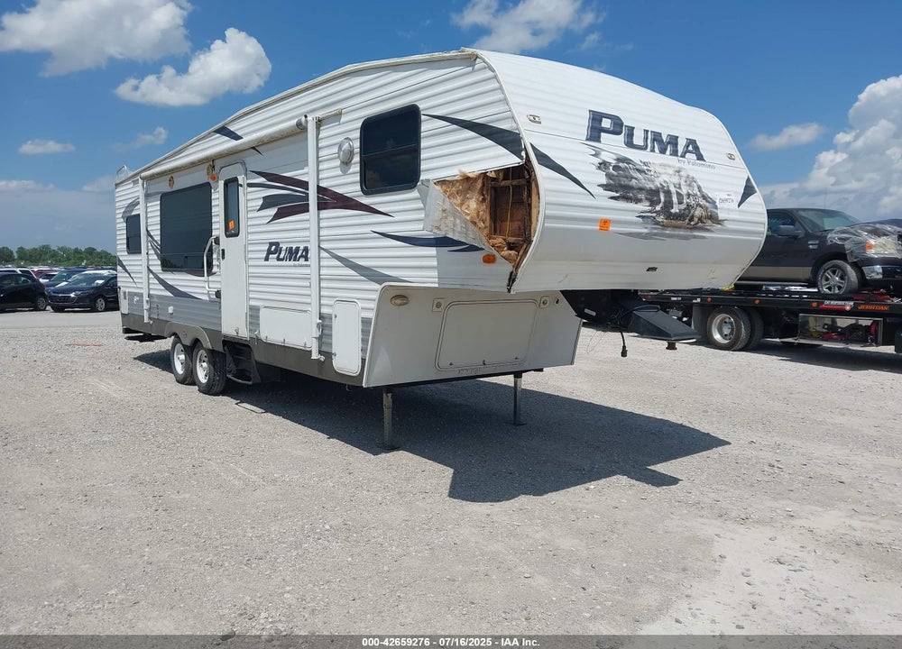 2010 PALO PUMA 282RKSS VIN: 4X4FPUD22AP026739