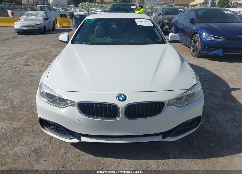 2016 BMW 4 SERIES VIN: WBA3V7C59G5A25524