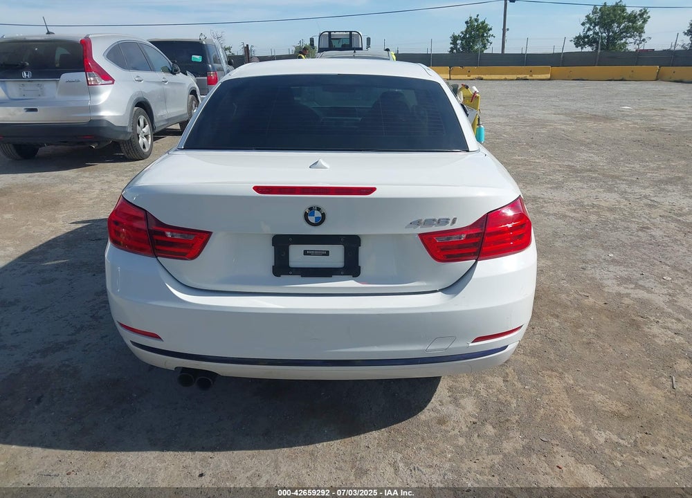 2016 BMW 4 SERIES VIN: WBA3V7C59G5A25524