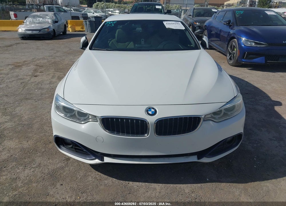 2016 BMW 4 SERIES VIN: WBA3V7C59G5A25524