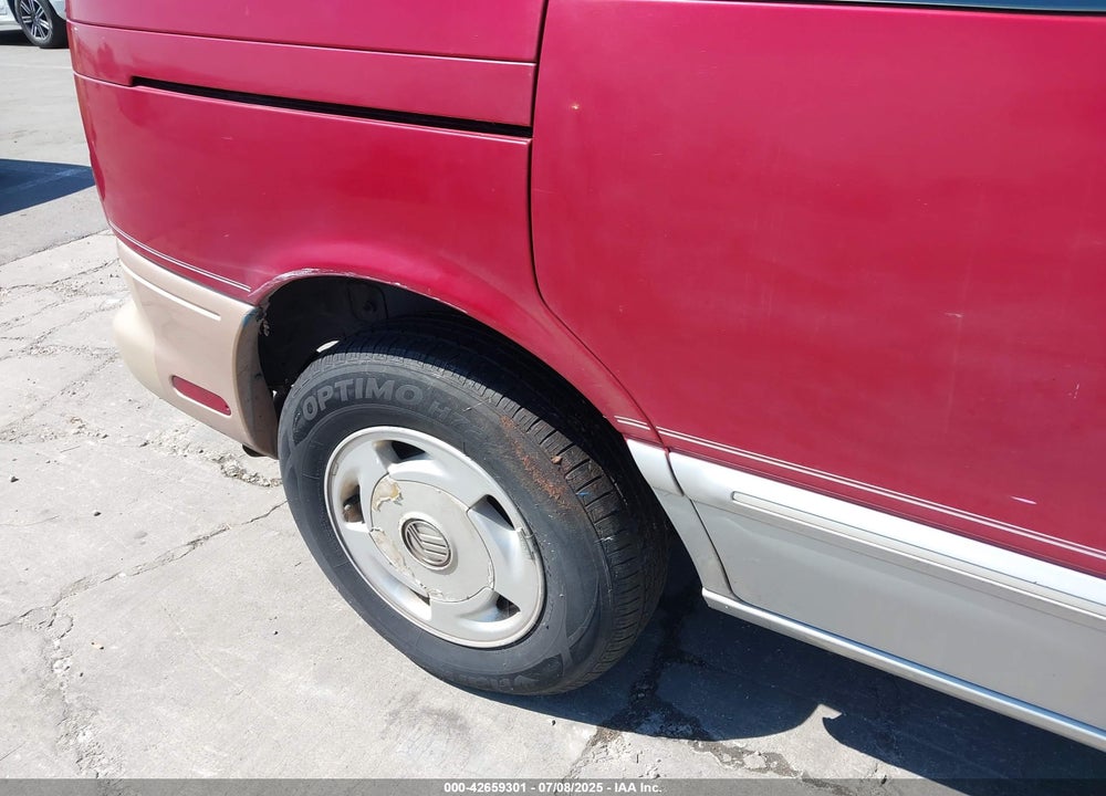 1996 MERCURY VILLAGER VIN: 4M2DV11W8TDJ61652
