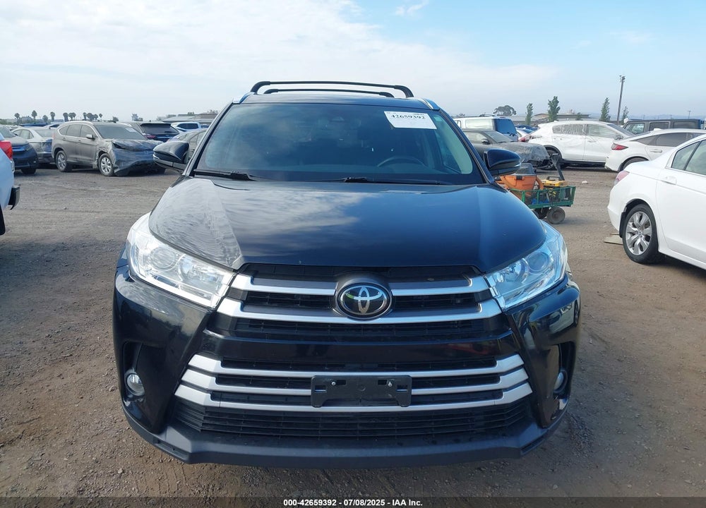 2019 TOYOTA HIGHLANDER VIN: 5TDKZRFH9KS332308
