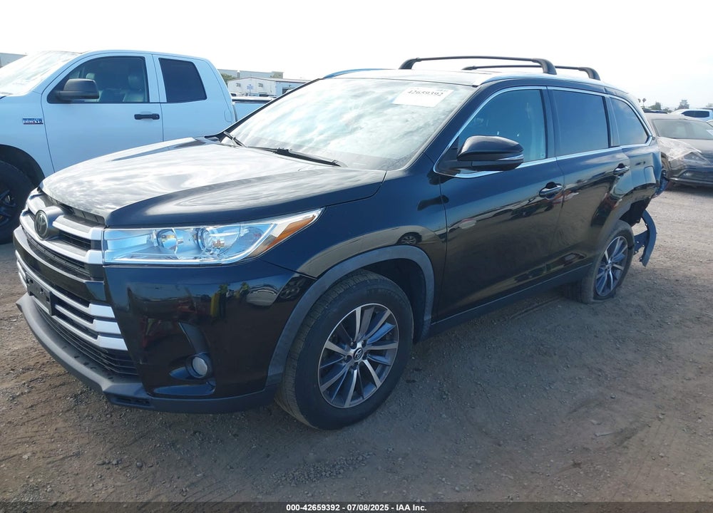 2019 TOYOTA HIGHLANDER VIN: 5TDKZRFH9KS332308