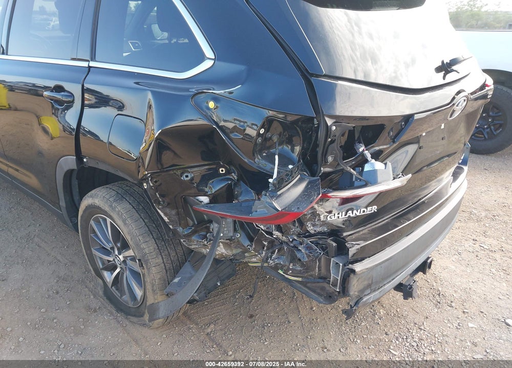 2019 TOYOTA HIGHLANDER VIN: 5TDKZRFH9KS332308