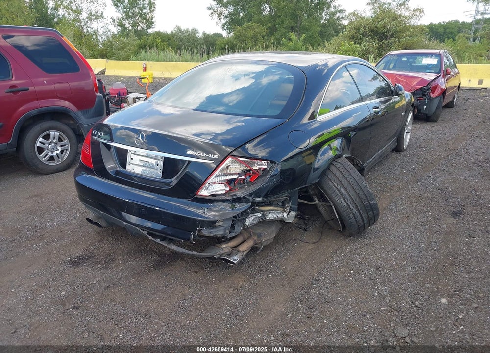 2008 MERCEDES-BENZ CL-CLASS VIN: WDDEJ77X98A016241
