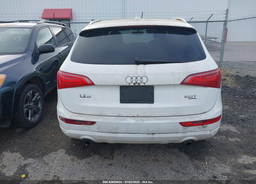 2012 AUDI Q5 VIN: WA1LFAFP6CA034474