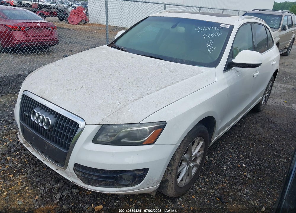 2012 AUDI Q5 VIN: WA1LFAFP6CA034474