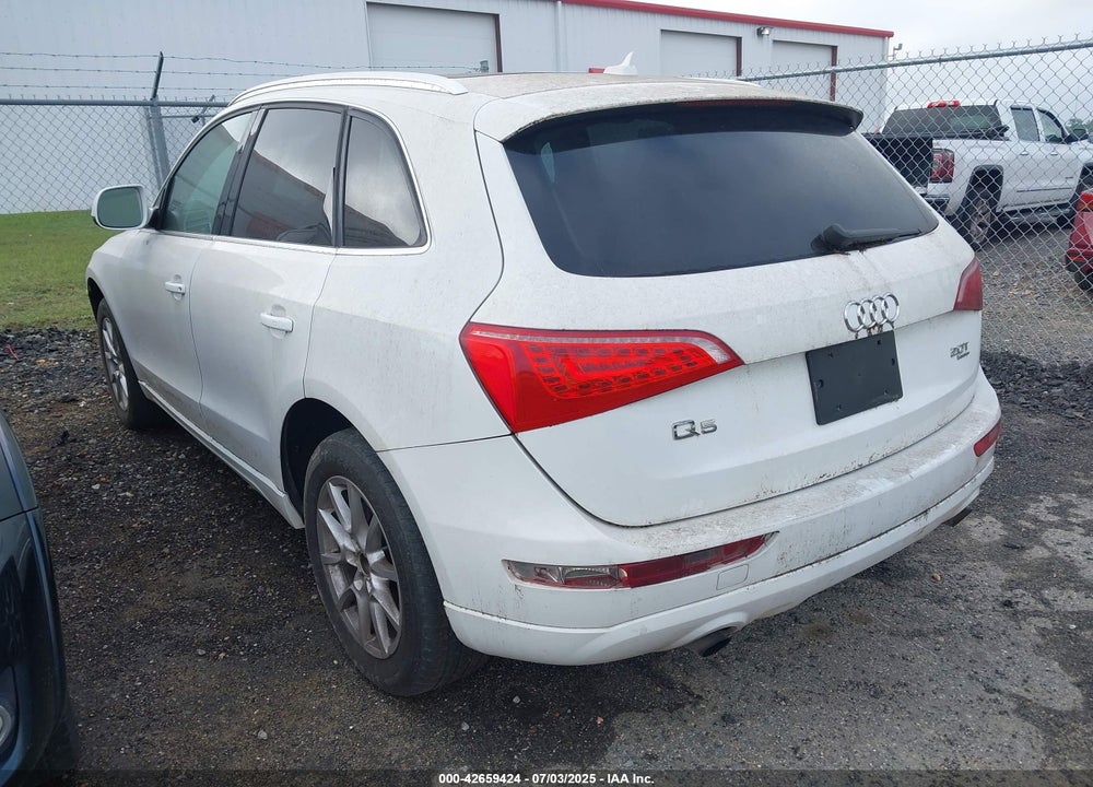 2012 AUDI Q5 VIN: WA1LFAFP6CA034474