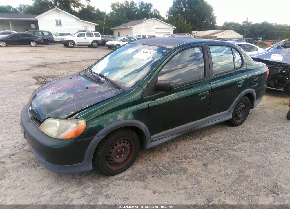 2000 TOYOTA ECHO VIN: JTDBT1230Y0002792