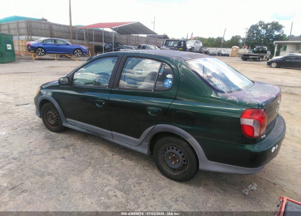 2000 TOYOTA ECHO VIN: JTDBT1230Y0002792